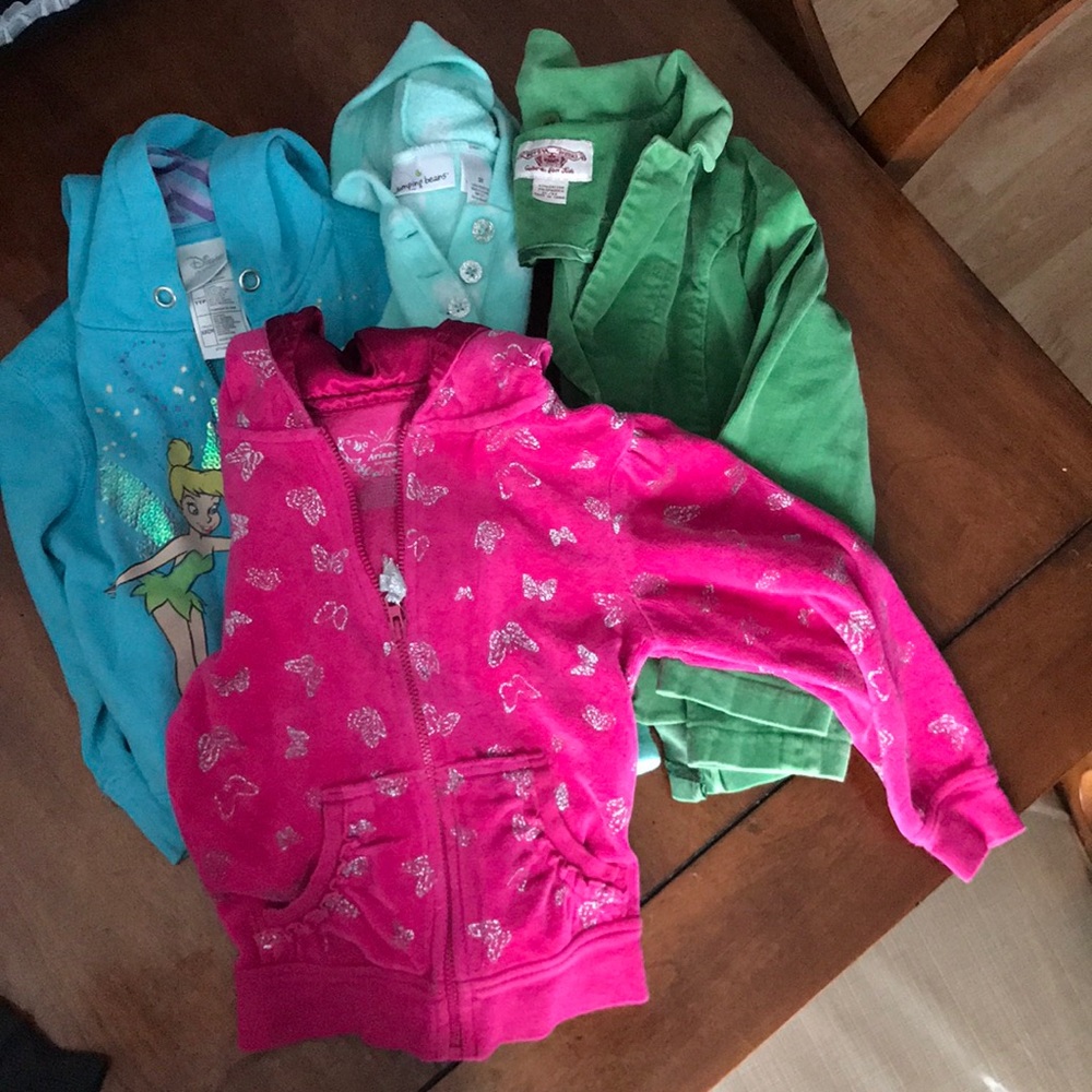 Girls sweatshirt lot